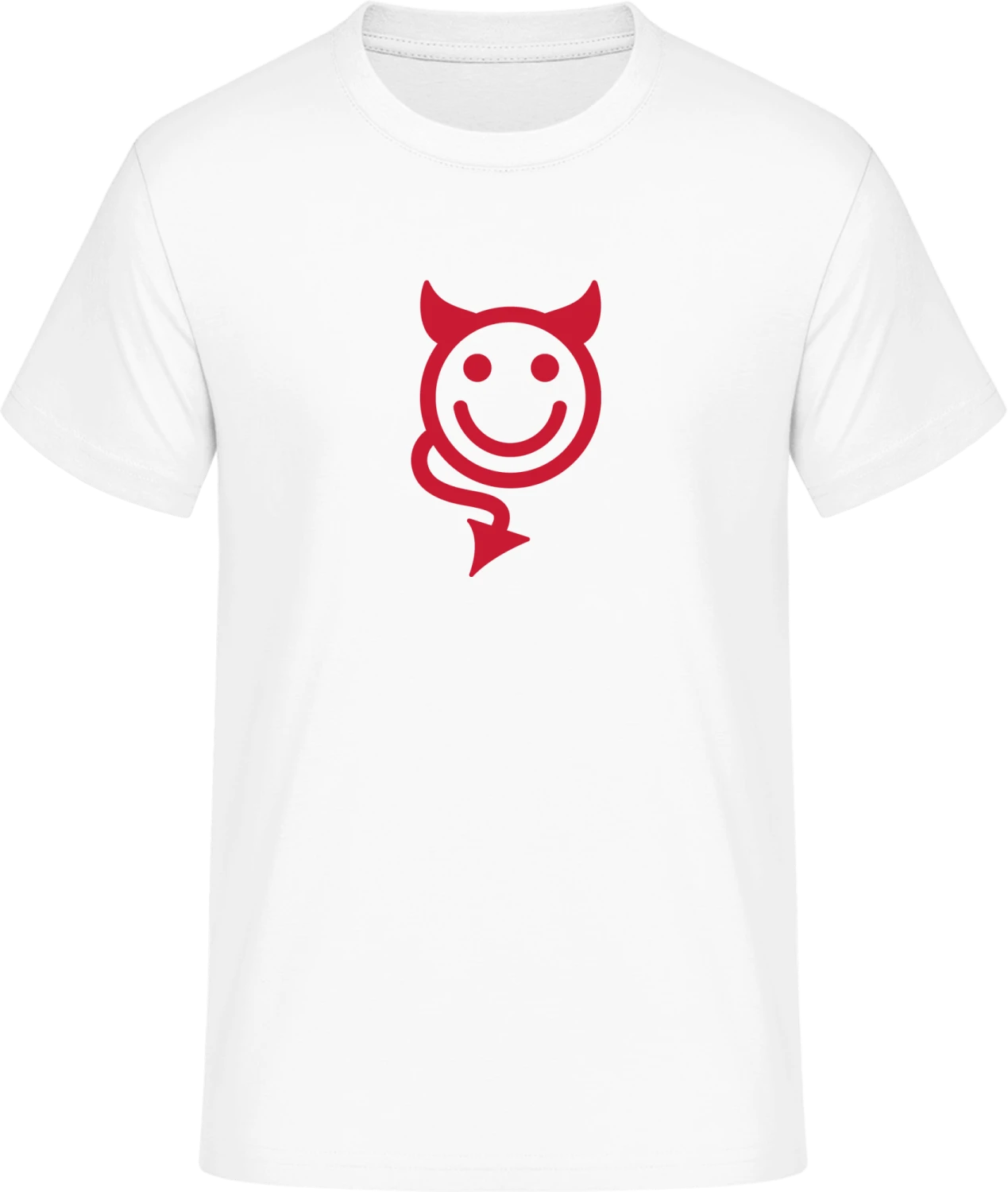Devil Smiley Icon - Front_Weiß