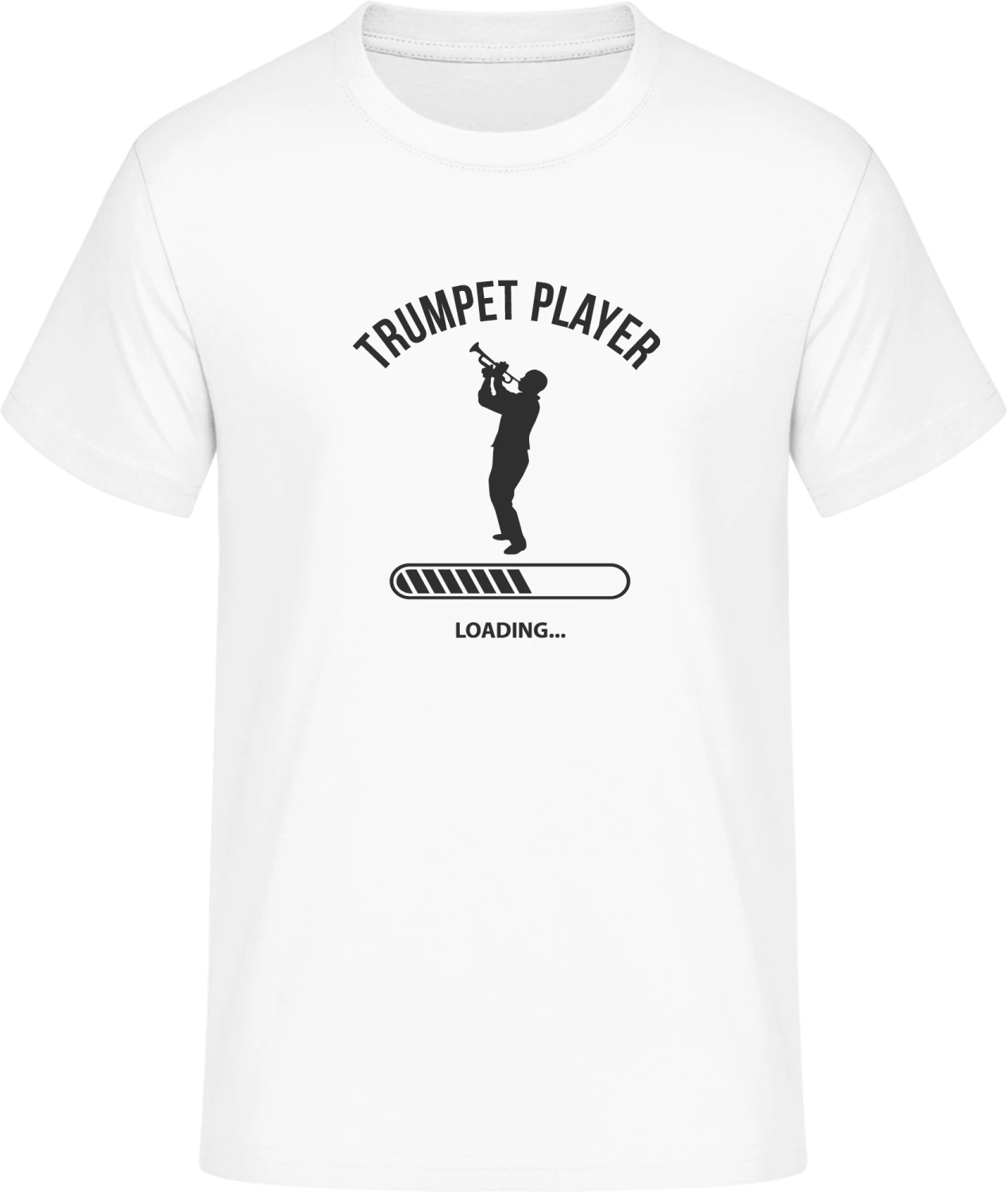 Trumpet Player Loading - Front_Weiß