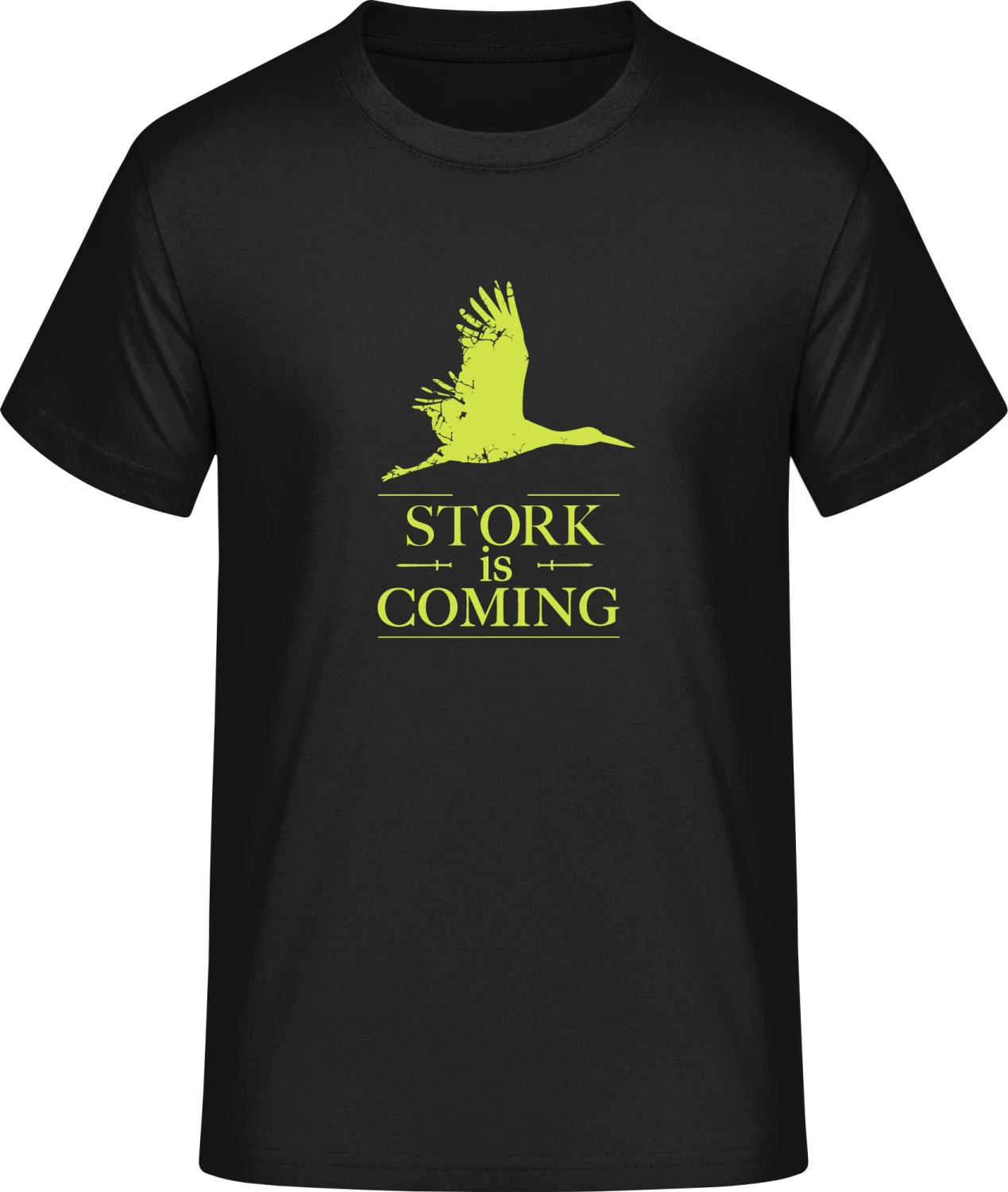 Stork Is Coming - Front_Schwarz