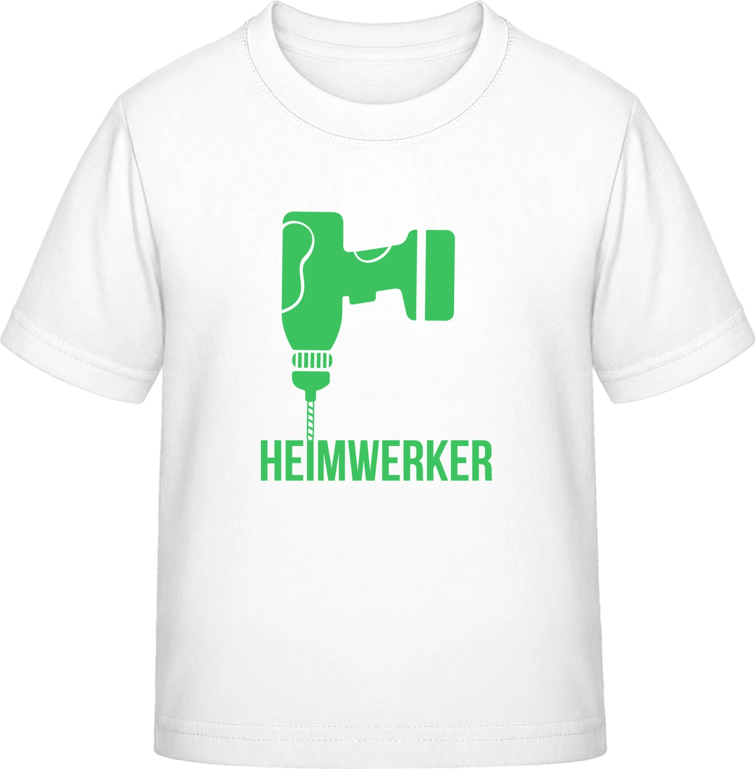Heimwerker - White Exact 190 Kids - Front