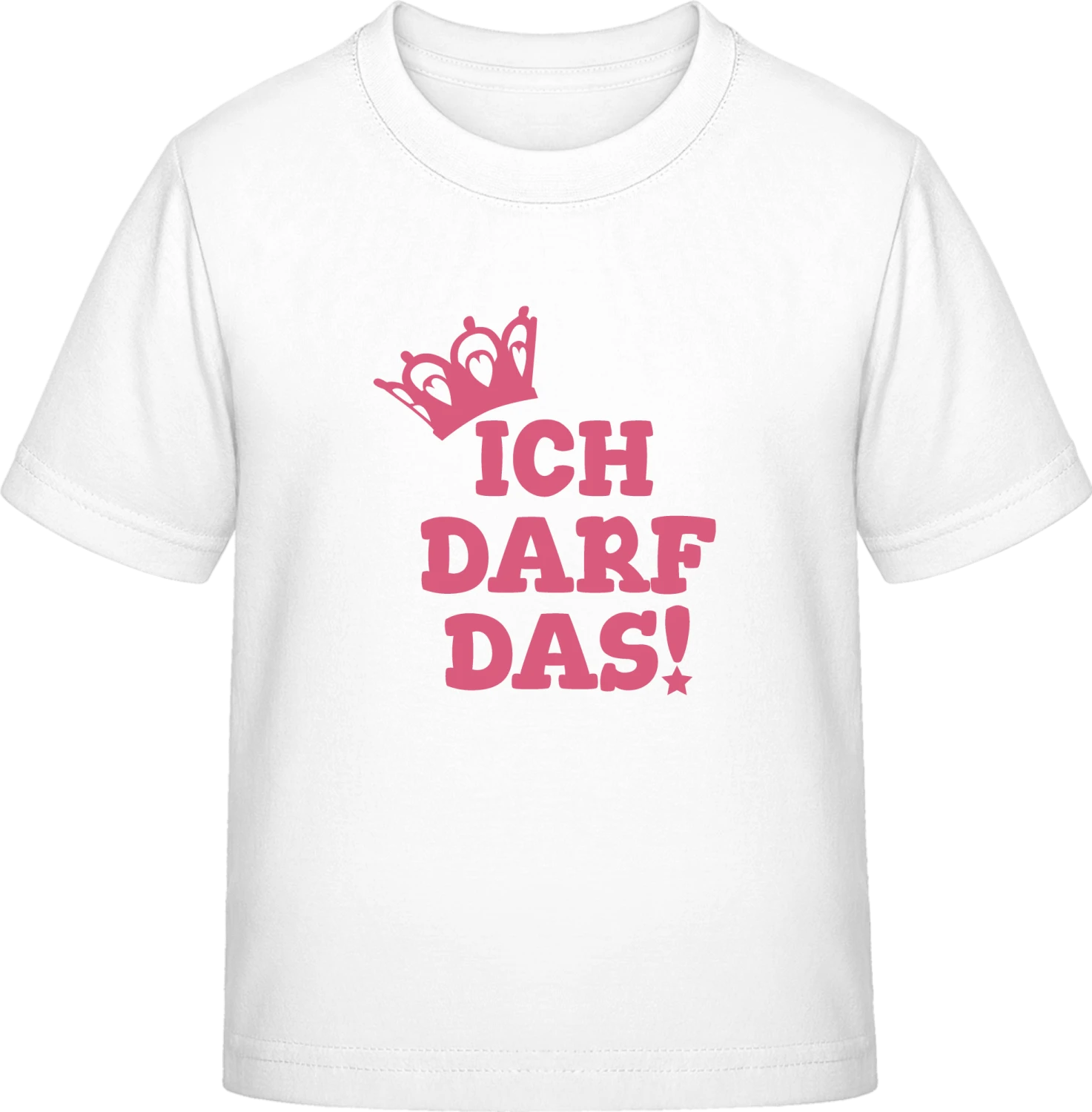 Ich darf das Prinzessin - White Exact 190 Kids - Front