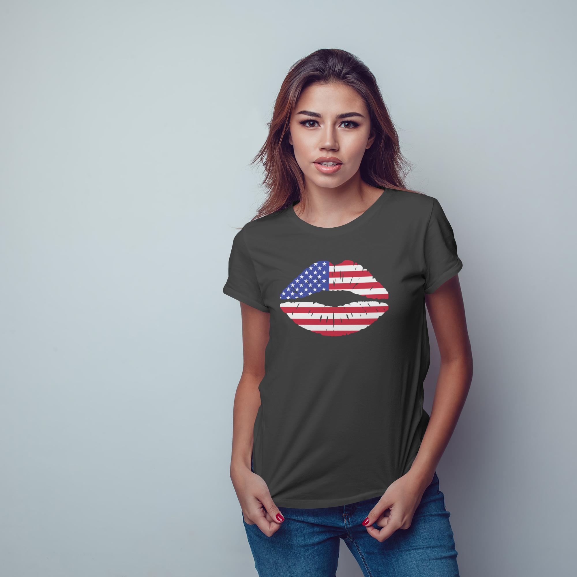 American Kiss Flag - 1713375649270 5